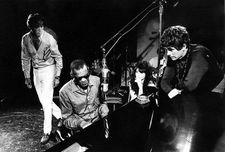 Hampton Fancher with Ray Charles and Michael Pfleghar